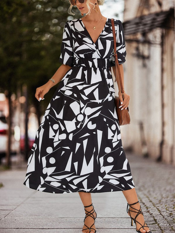 Women Printed Long Dress