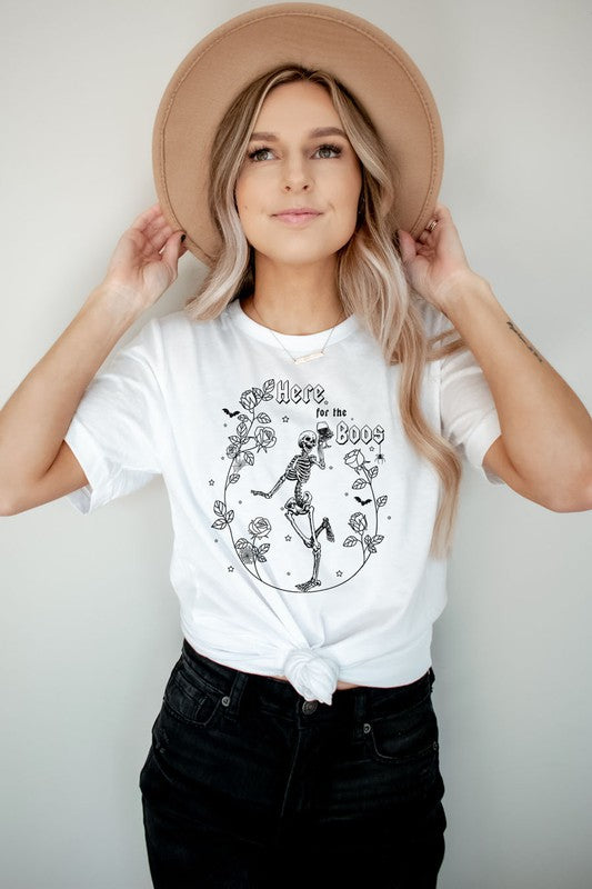 Here For The Boos Graphic Tee